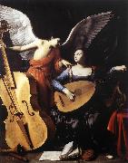 SARACENI, Carlo Saint Cecilia and the Angel sd china oil painting reproduction